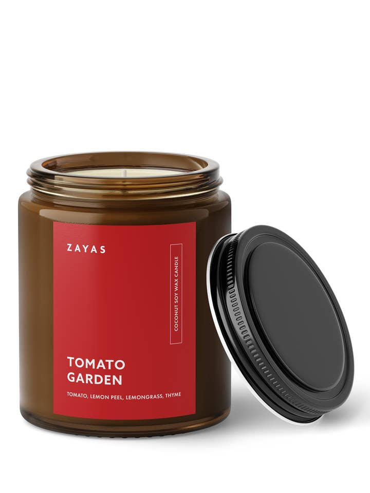 Tomato Garden Candle for wholesale by Zayas Candle