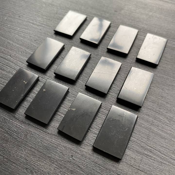 Schungit-Welt - Wholesale Phone/Tablet Stand - shungite mobile phone plate polished, rectangle