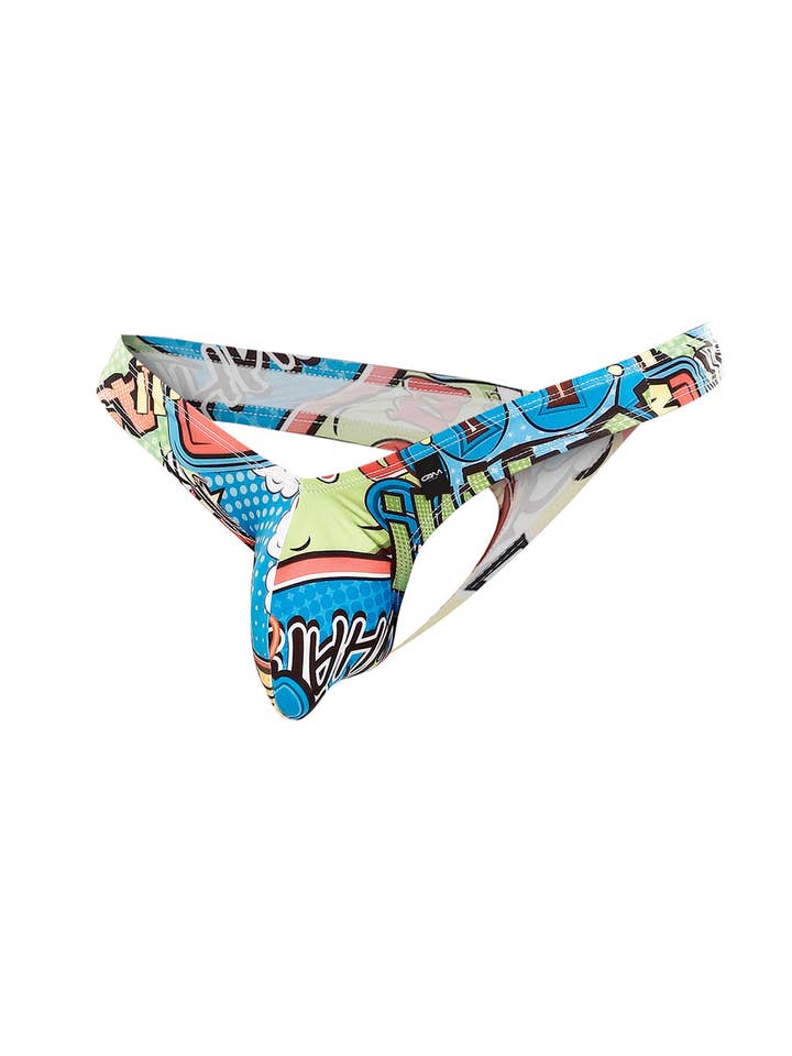 CUT4MEN – wholesale Underkläder - Herr – Thong Push-up tecknad - Provocerande - C4M