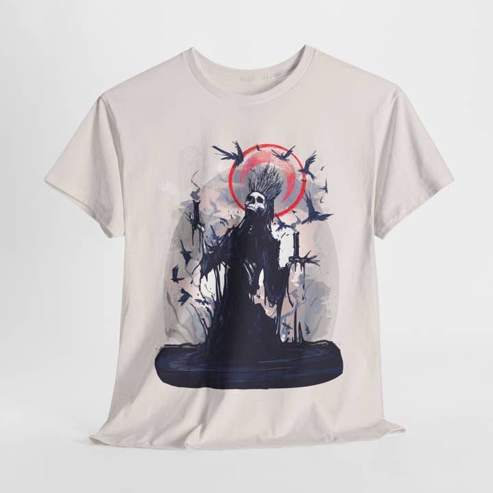 T-shirt unisexe en coton épais King Of Filth pour la vente par LVB Art
