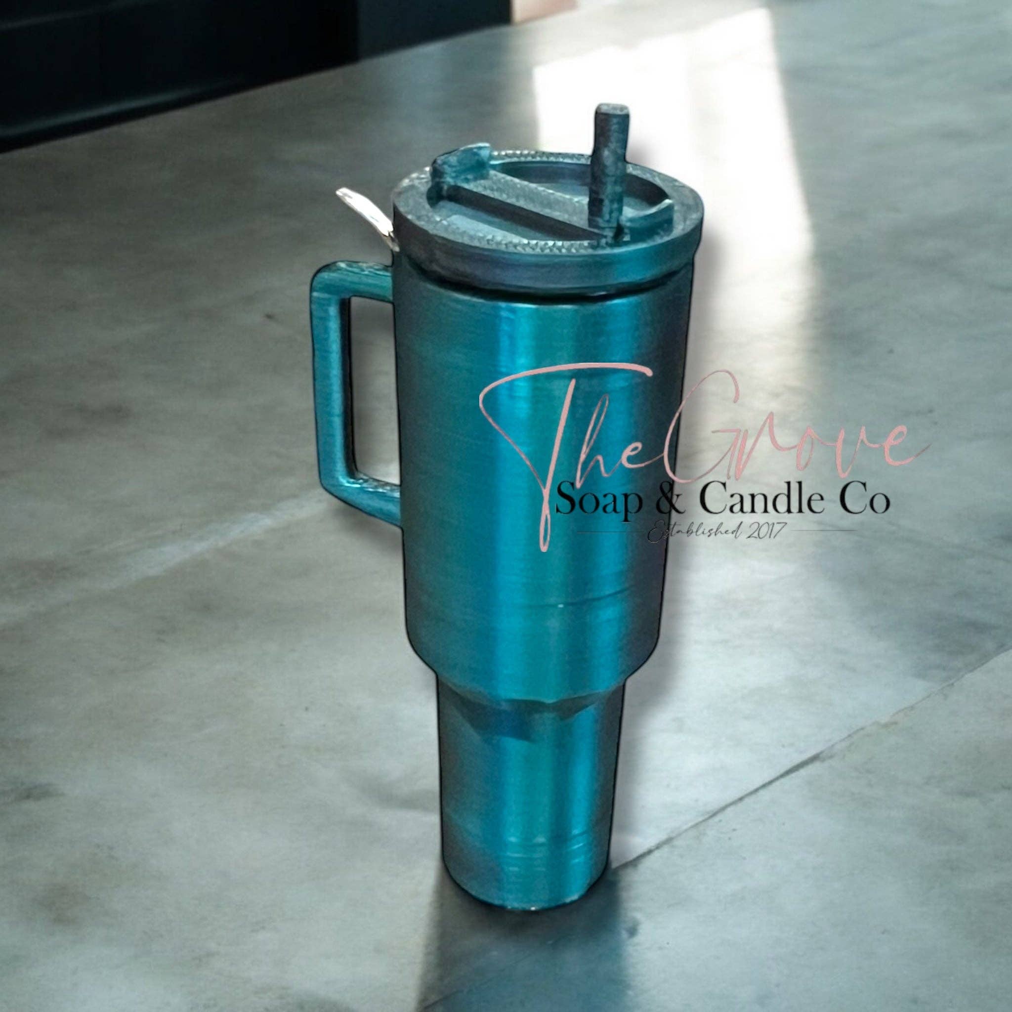 The Grove Soap & Candle Co - Wholesale Lip Balm Case/Holder - Mini tumbler lip balm holder keychain6