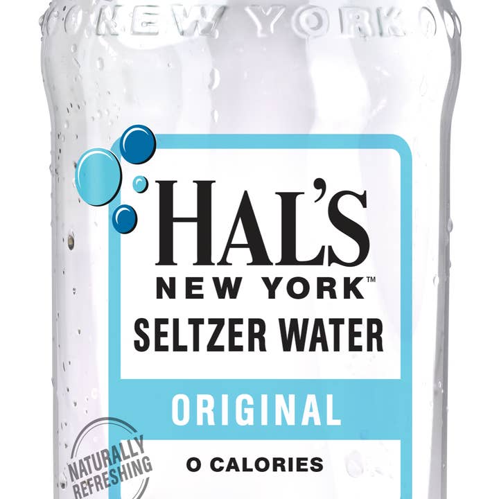 Hal's New York - Wholesale Sparkling Water - Hals NY Original Seltzer, 20 oz
