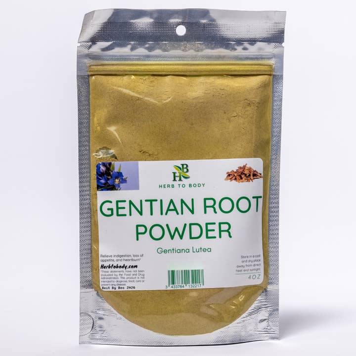 Gentian Root Powder for wholesale by Herb To Body