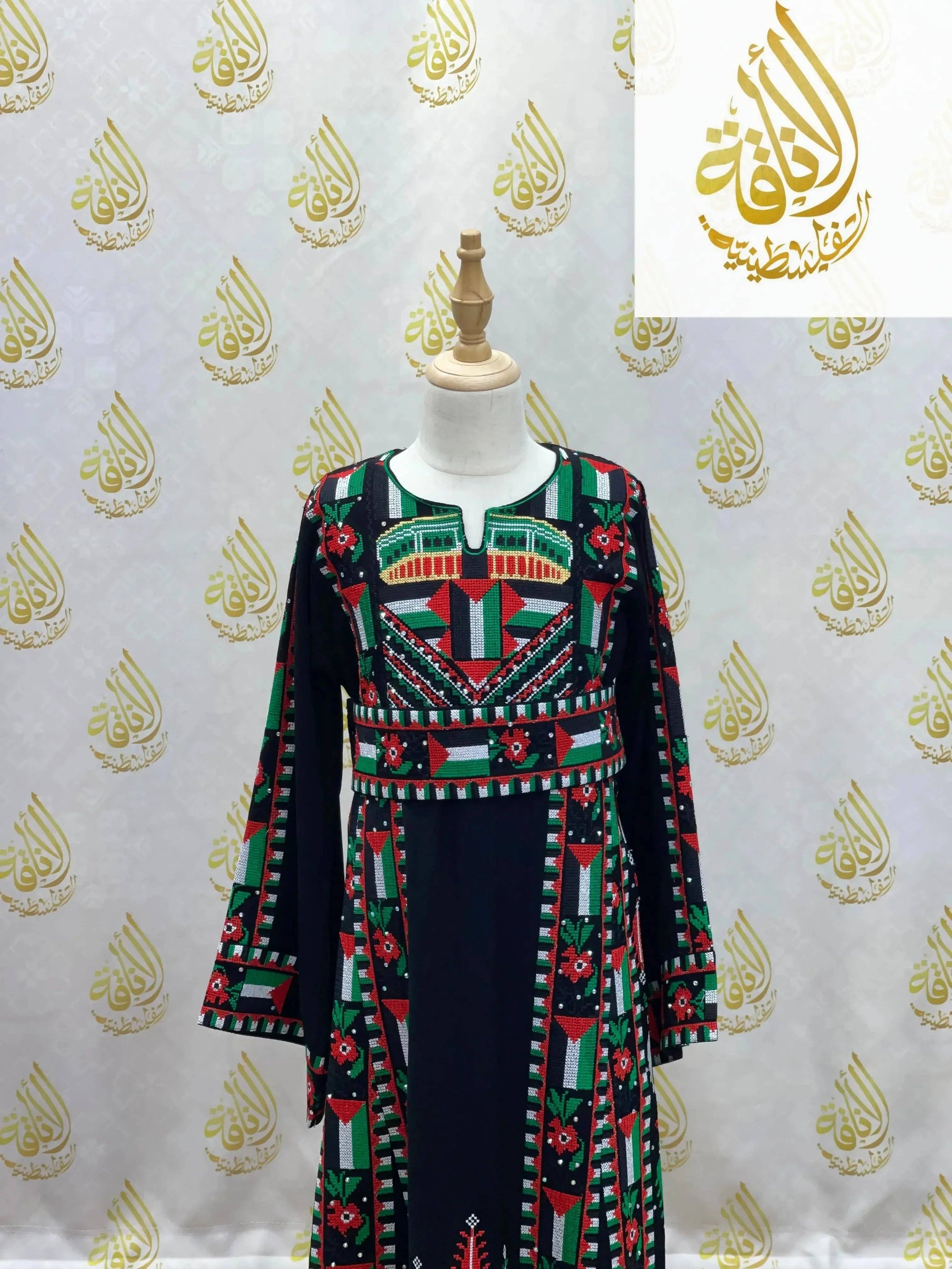 Palestinian Elegance - Wholesale  - Kids Palestinian & Proud Embroidered Thoub - Celebrate Heritage with Style10