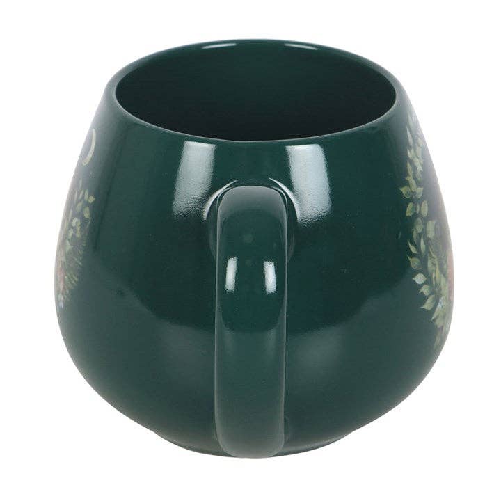 Something Different Wholesale - Wholesale Coffee Mug - Green Fawn Rounded Mug2