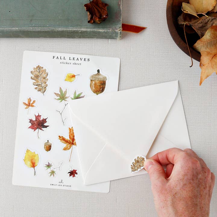 emily lex studio - Wholesale Sticker - autumn sticker sheets3