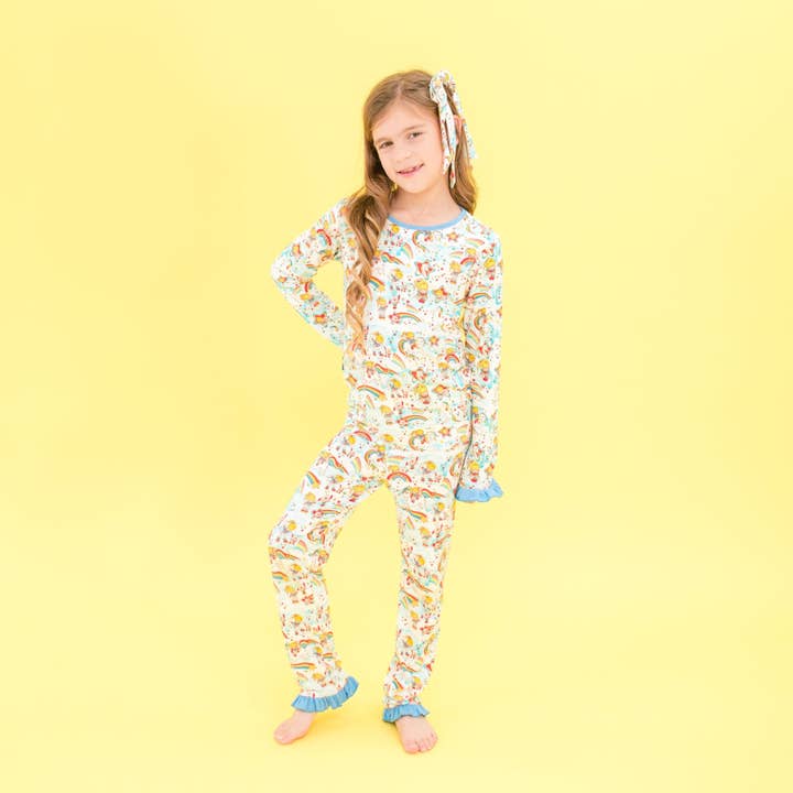 Rainbow Brite™ Tvådelad Pyjamas för wholesale av Sweet Peas Co