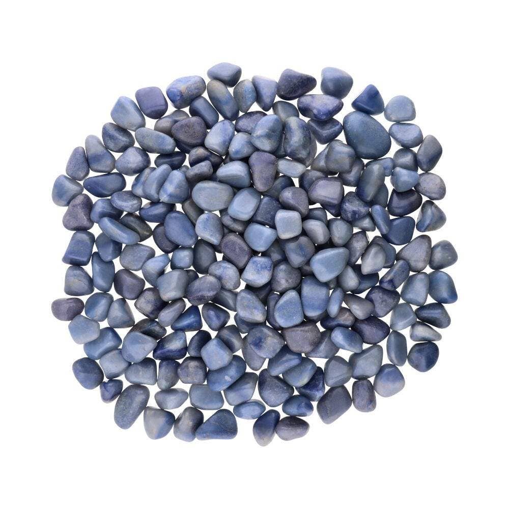 Vives de la Cortada S.L - Wholesale Spiritual Stone/Crystal - Blue Quartz Tumbled Stones 2x1cm2