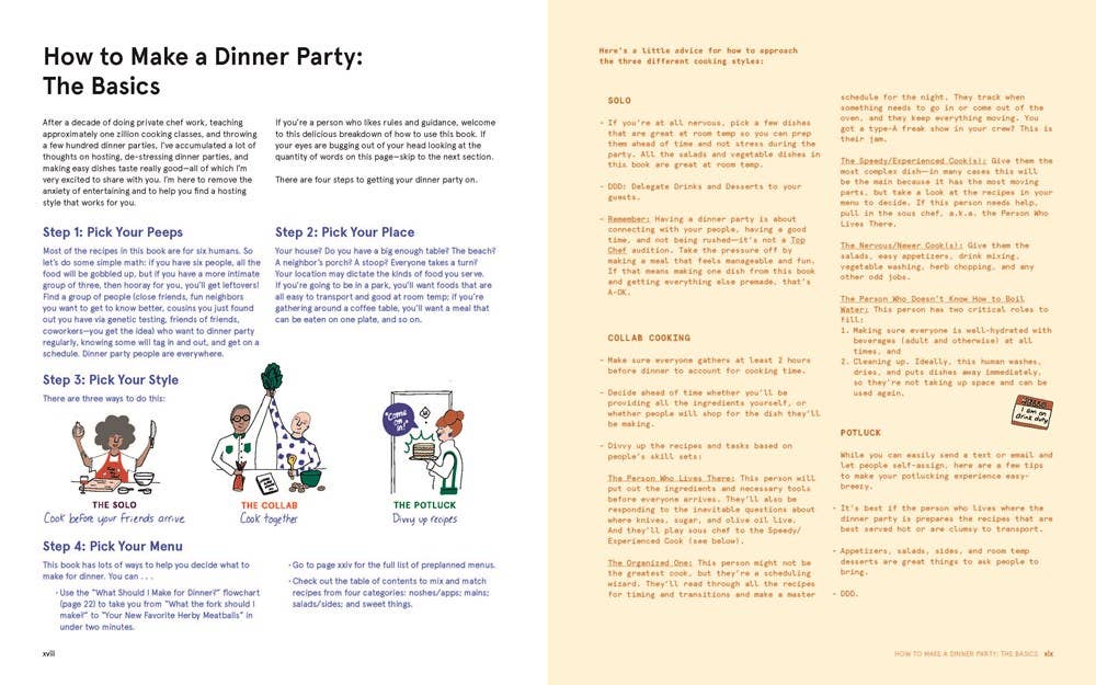 HarperCollins - Wholesale Cookbooks & Food - Dinner Party Project, The: Natasha Feldman2