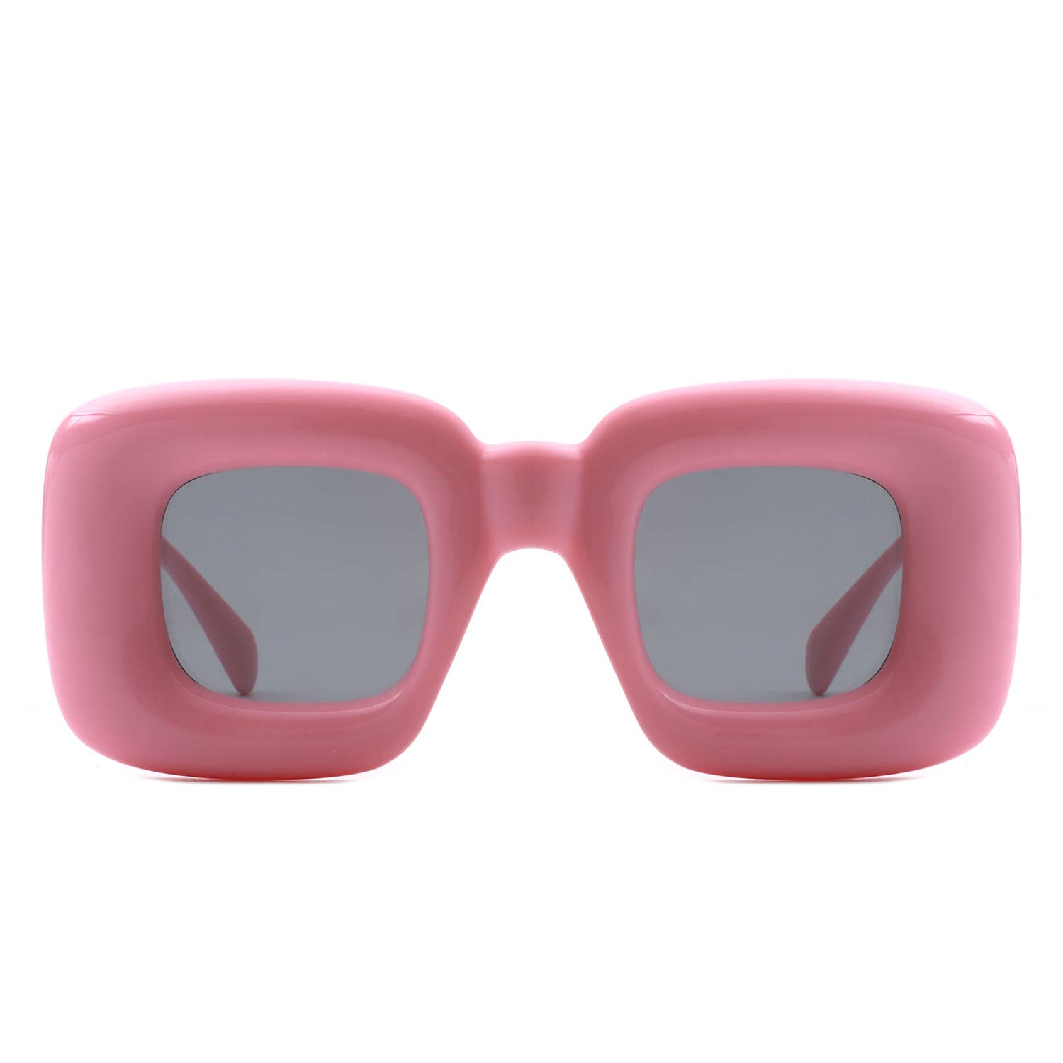 Cramilo Eyewear – wholesale Sunglasses – Women's – Square Chunky Thick Frame Color Pop Fashion Sunglasses9