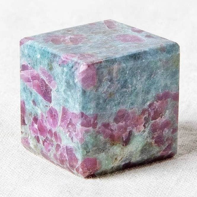 Ruby-Kyanite Cube for wholesale by Tiny Rituals