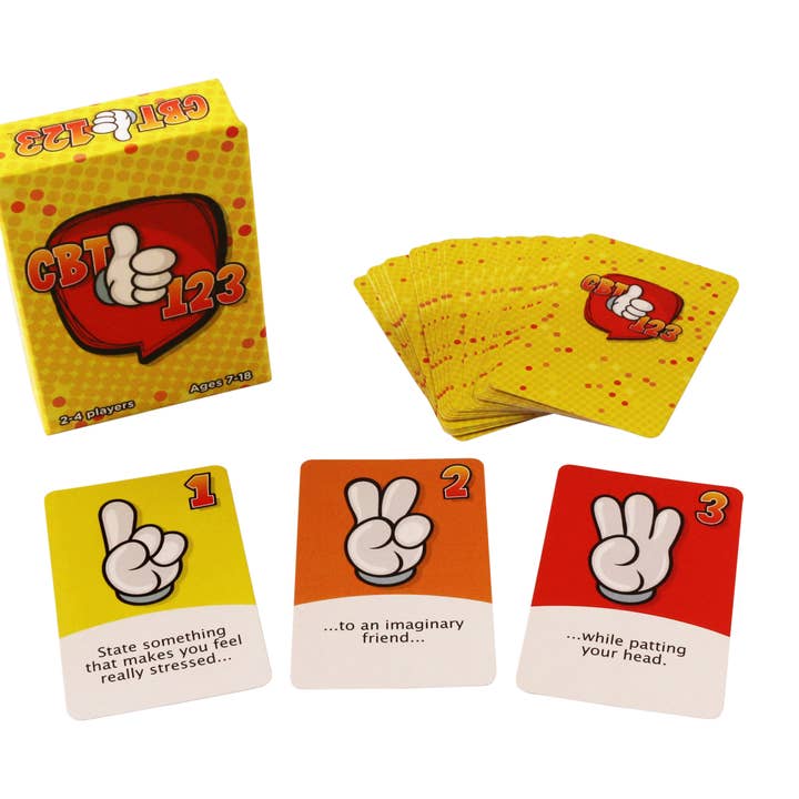 Play Therapy Supply - Wholesale Card Game - CBT 123: The Hilariously Fun Game That Empowers Kids