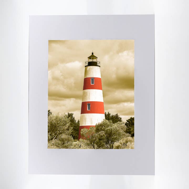 Artwork-Sapelo Island Lighthouse for wholesale by Mike Ring Photography