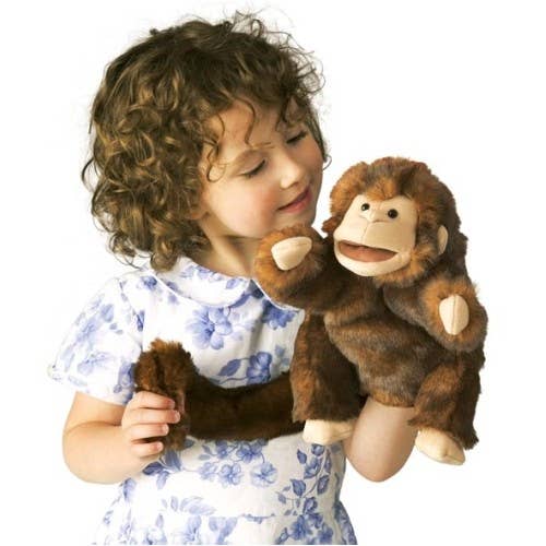 FOLKMANIS-PUPPETS - Wholesale Puppet - Kids & Baby - Brown monkey/Monkey 2123