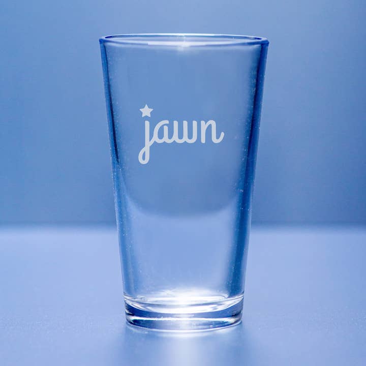 Philly Jawn Glass for wholesale by Morning Fog Studios