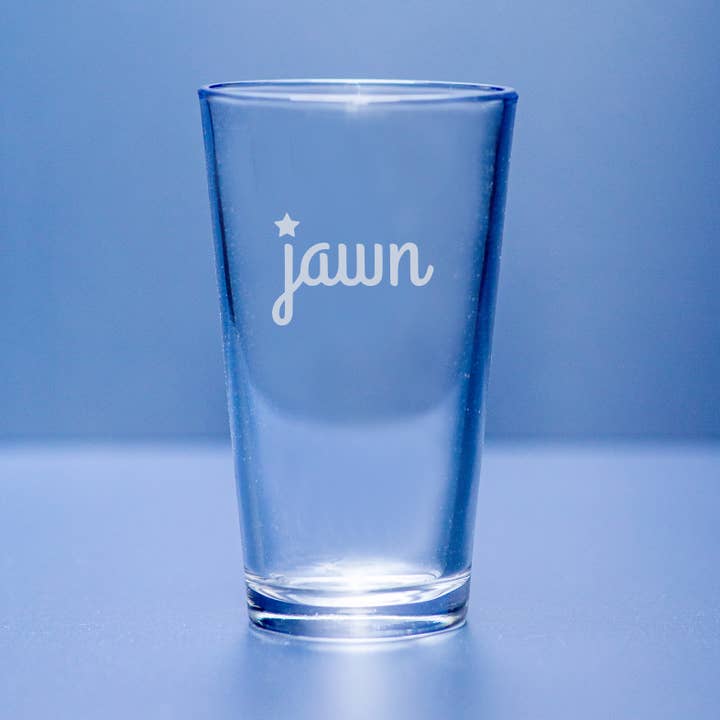Philly Jawn Glass for wholesale by Morning Fog Studios