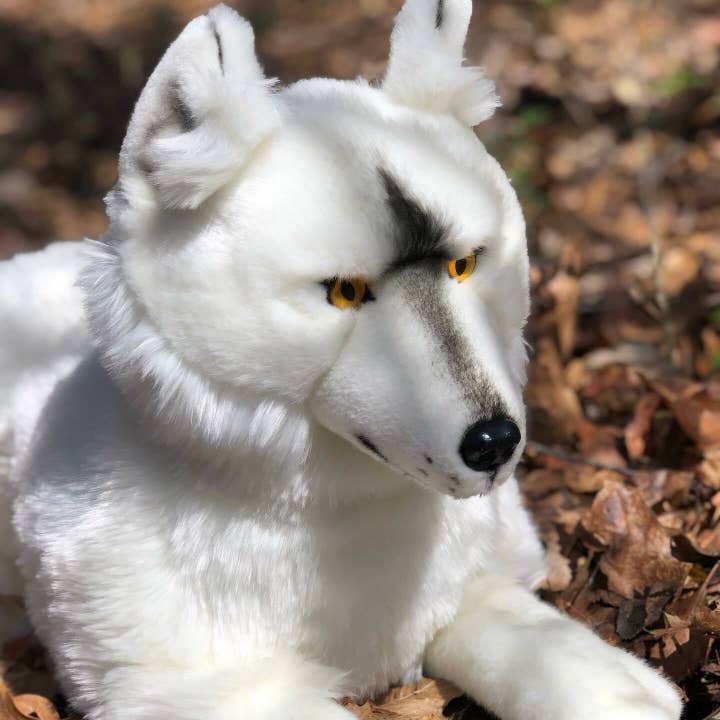 Auswella - Wholesale Stuffed/Plush Toy - Kids & Baby - Oswego Artic Wolf Plushie
