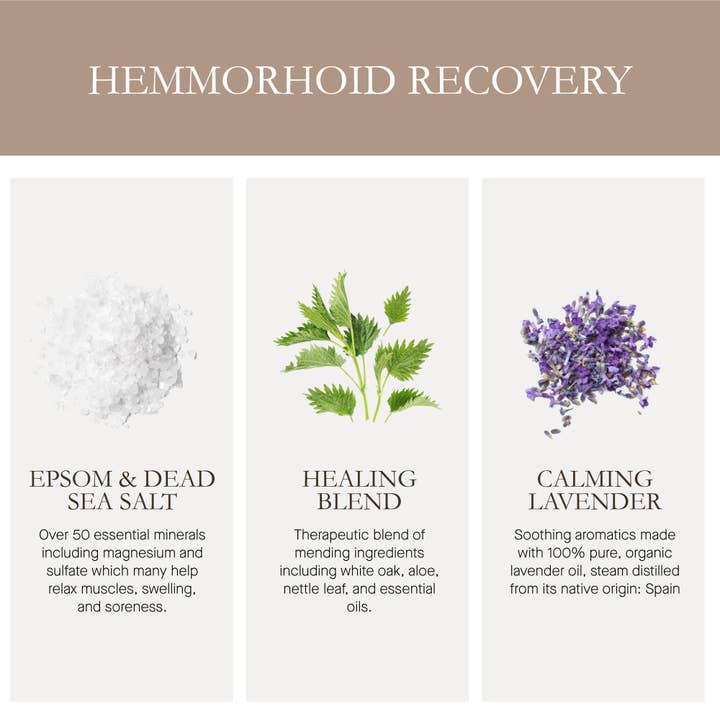 Plant of Life - Wholesale Bath Salts - Postpartum Recovery Bath Soak | Sitz Salt with Epsom Salt 1