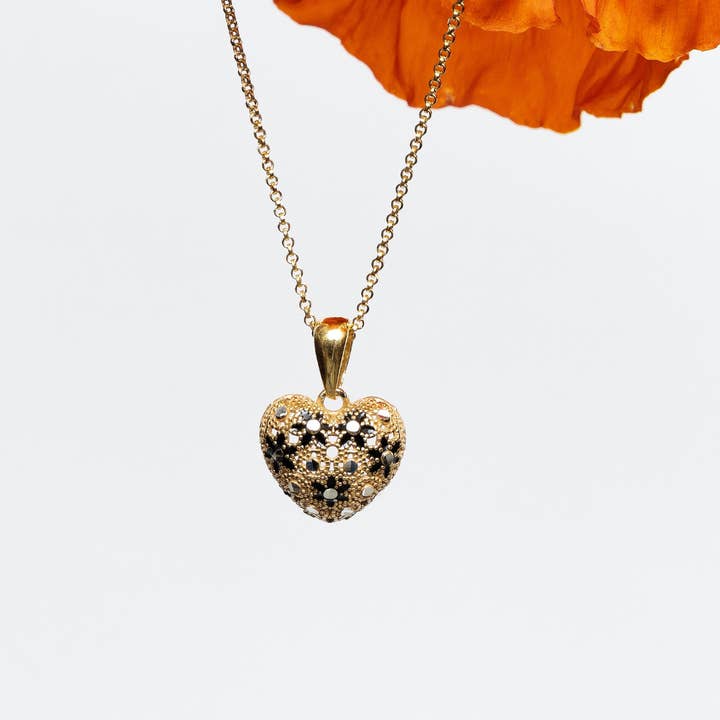 MINA MINA - Wholesale Pendant/Charm Necklace - MINI HEART NECKLACE IN SILVER4