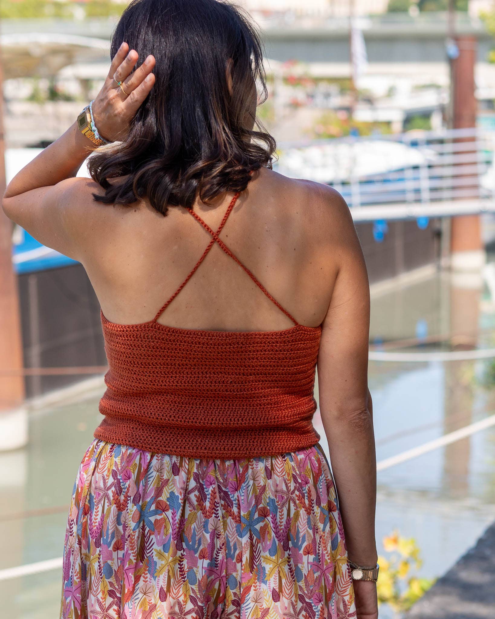 Lise Tailor - Wholesale Knitting/Crochet Supplies - Crochet pattern - Axelle tank top10