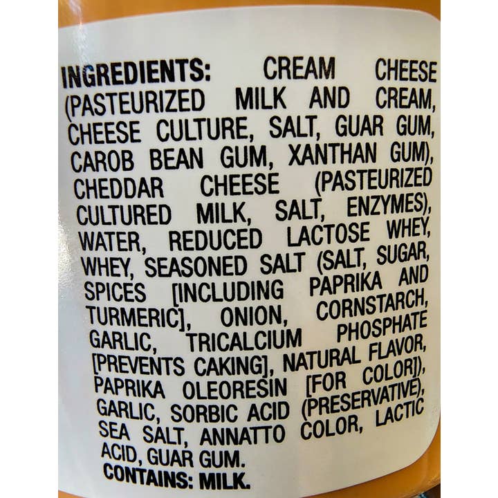 Chuck's Gourmet Cheese - Wholesale Cheese - Chuck's Gourmet Cheese Spread-Garlic & Jalapeno Mixed Case4