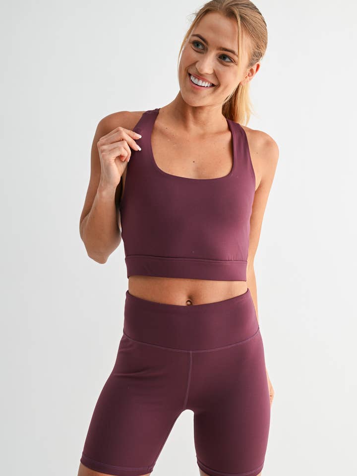 Mono B - Wholesale Sportbeha - Dames - Newport FlexForm Cross Back Sportbeha4