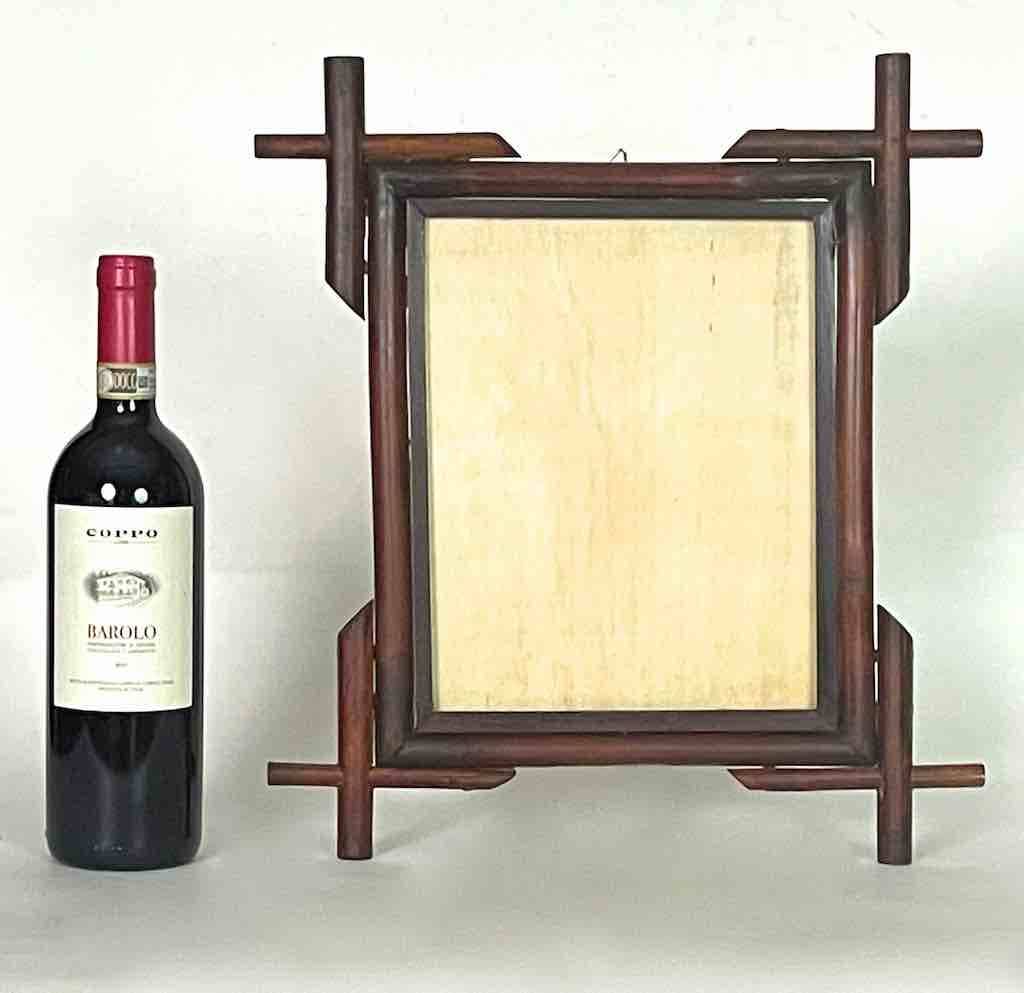 The Niger Bend - Wholesale Picture Frame - Bamboo Vertical Picture Frame: Cross-Corners Design  4 sizes6