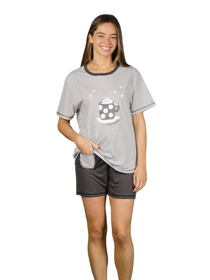 Pijama Mujer ITM - Taza con puntos para venta al por mayor de ITM