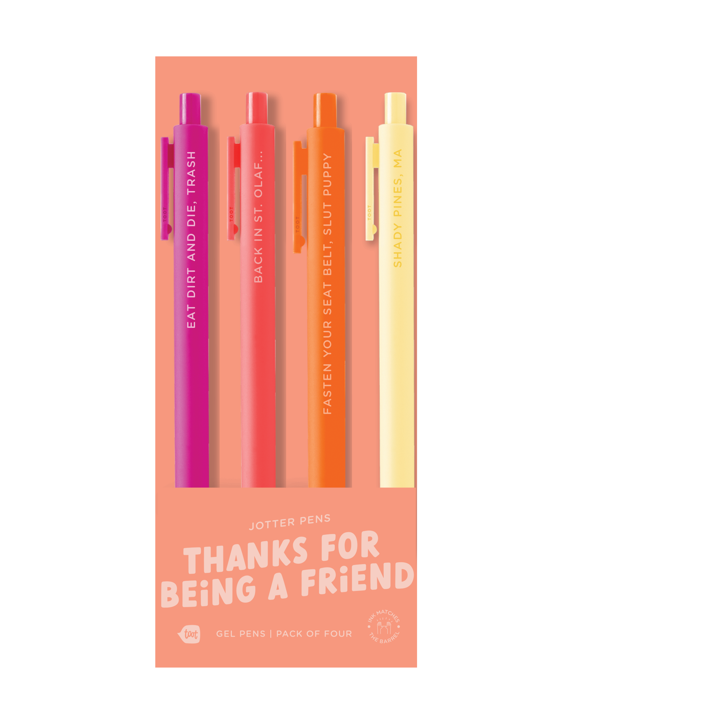 Talking Out of Turn - Wholesale Pen - Jotter Sets 4 Pack (New Sets!!!)24