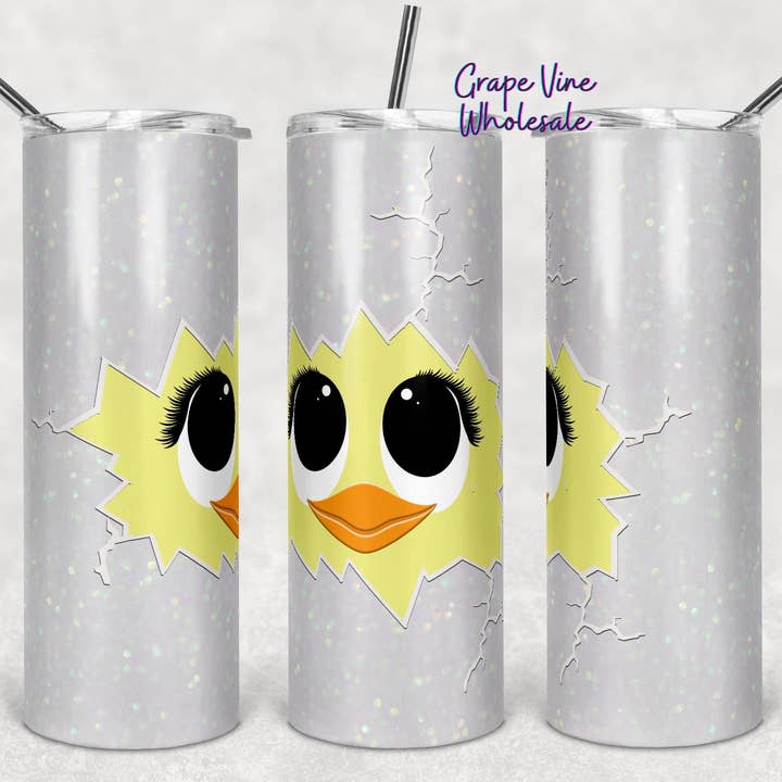 Pretty Chick up 20oz Tumbler for wholesale by GrapeVineWholesale