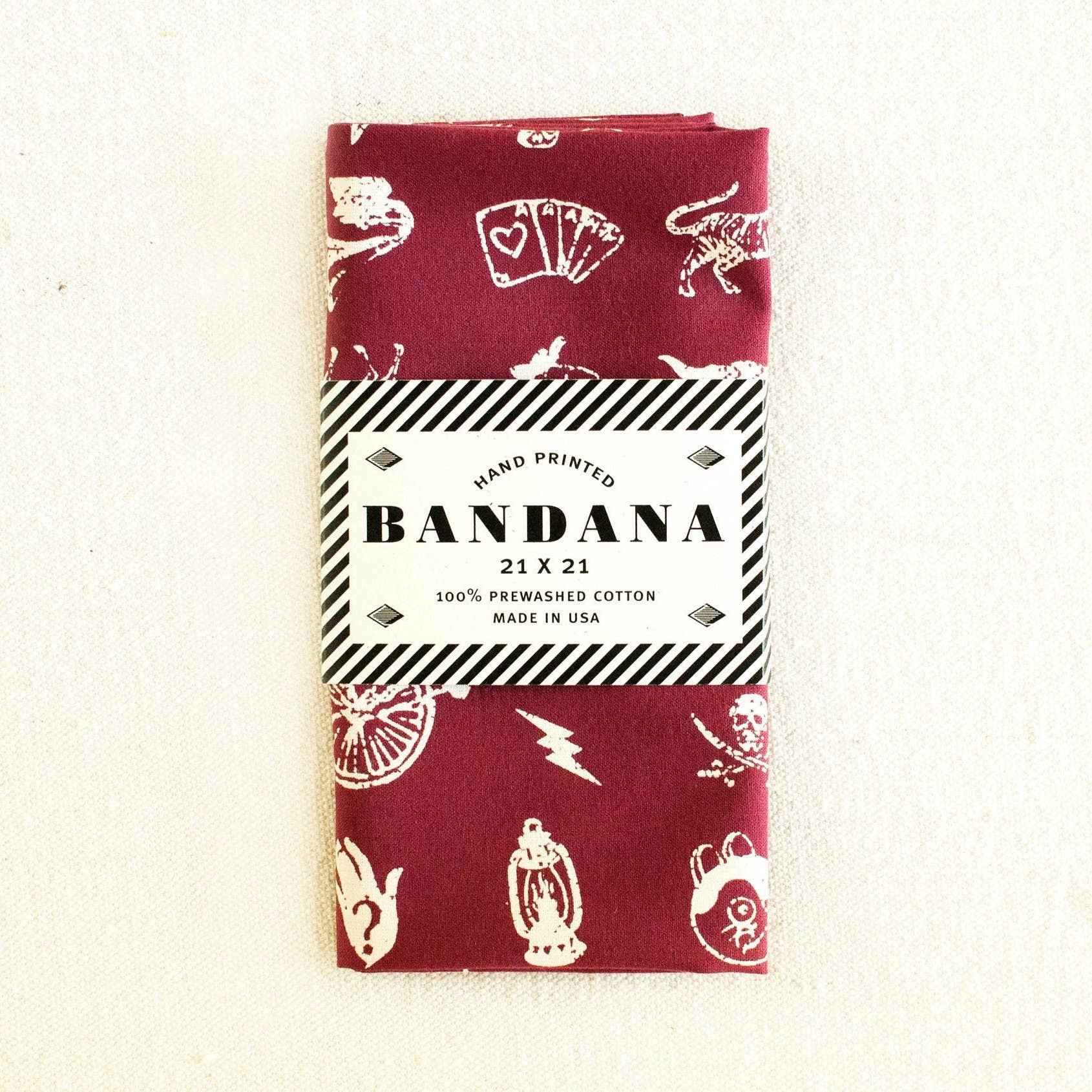 Abracadana - Wholesale Bandana - Unisex - Wine Big Fun Bandana0