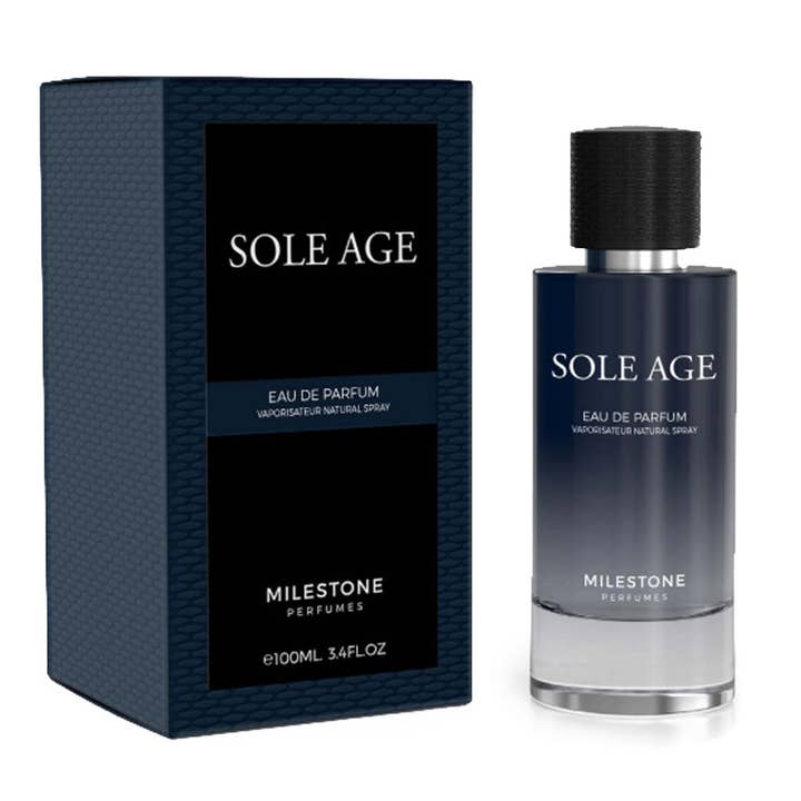 MILESTONE SOLE AGE Pour Homme 85ml EDP for wholesale by FRAGRANCE WHOLESALE LTD