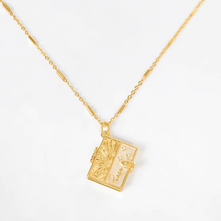 Secret Scriptures Locket: Peace for wholesale by Fortune & Frame