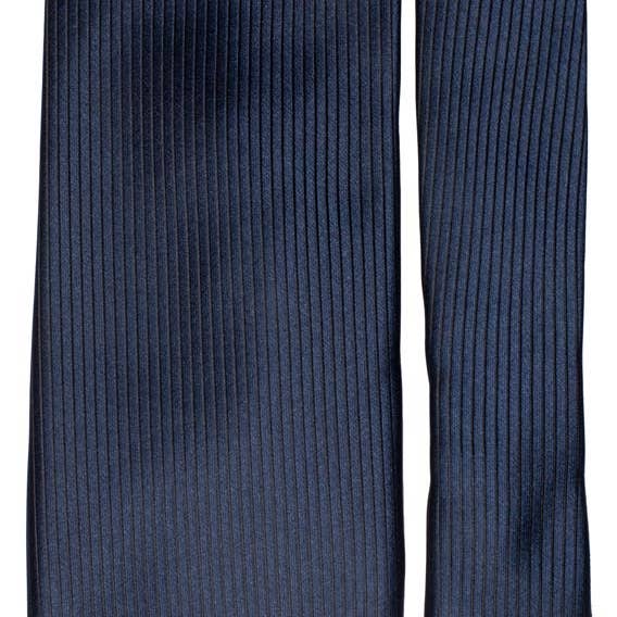 Graffeo Cravatte - Wholesale Necktie - Men's - Blue Silk Tie with Polo Design on Center Blade 17501