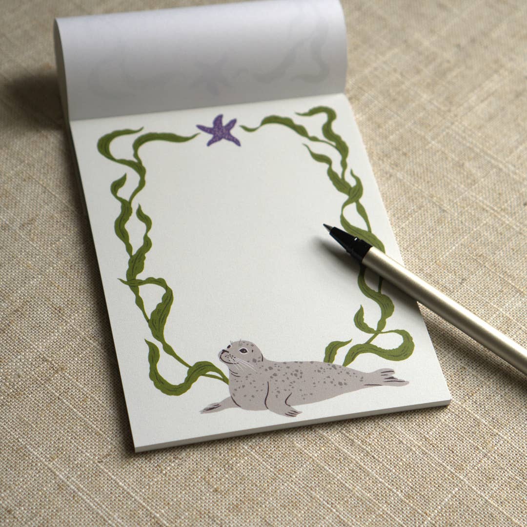 Cosmic Emigre - Wholesale Notepad - Seal & Starfish Notepad2