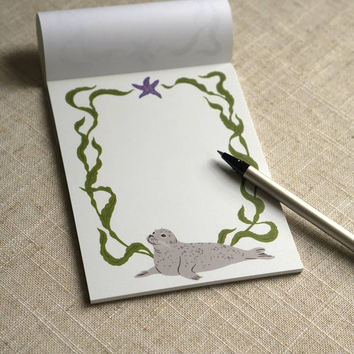 Cosmic Emigre - Wholesale Notepad - Seal & Starfish Notepad2
