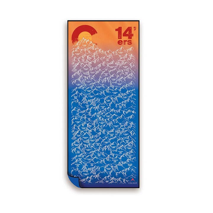 Colisco Wholesale - Wholesale Beach Towel - Colisco Colorado 14 ers Eco-Performance Towel_72"x30"