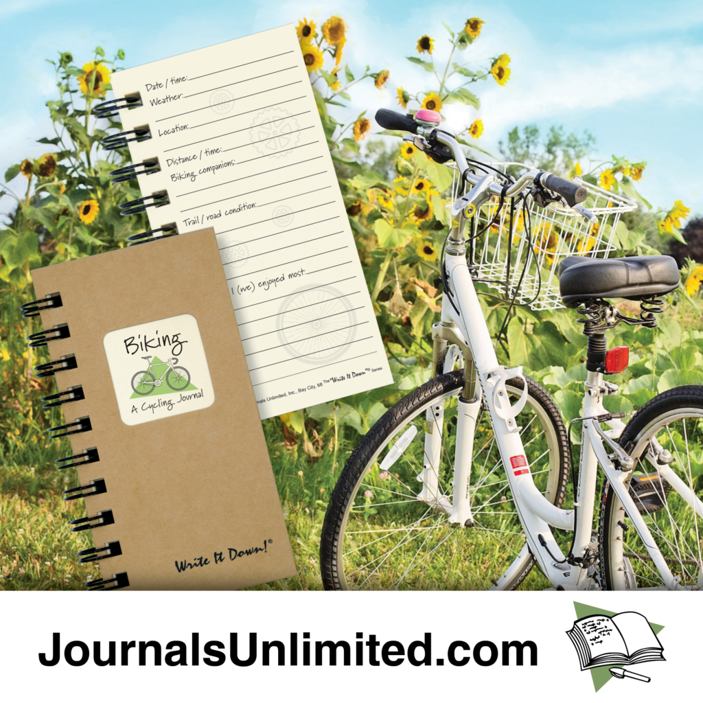 Journals Unlimited - Wholesale Journal/Diary - Mini - Cycling Journal (Kraft) *OUT OF STOCK6