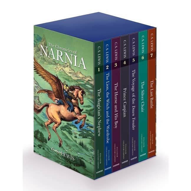 HarperCollins - Wholesale Middle Grade Book (9-12) - Chronicles of Narnia Full-Color Paperback 7-Book Box Set