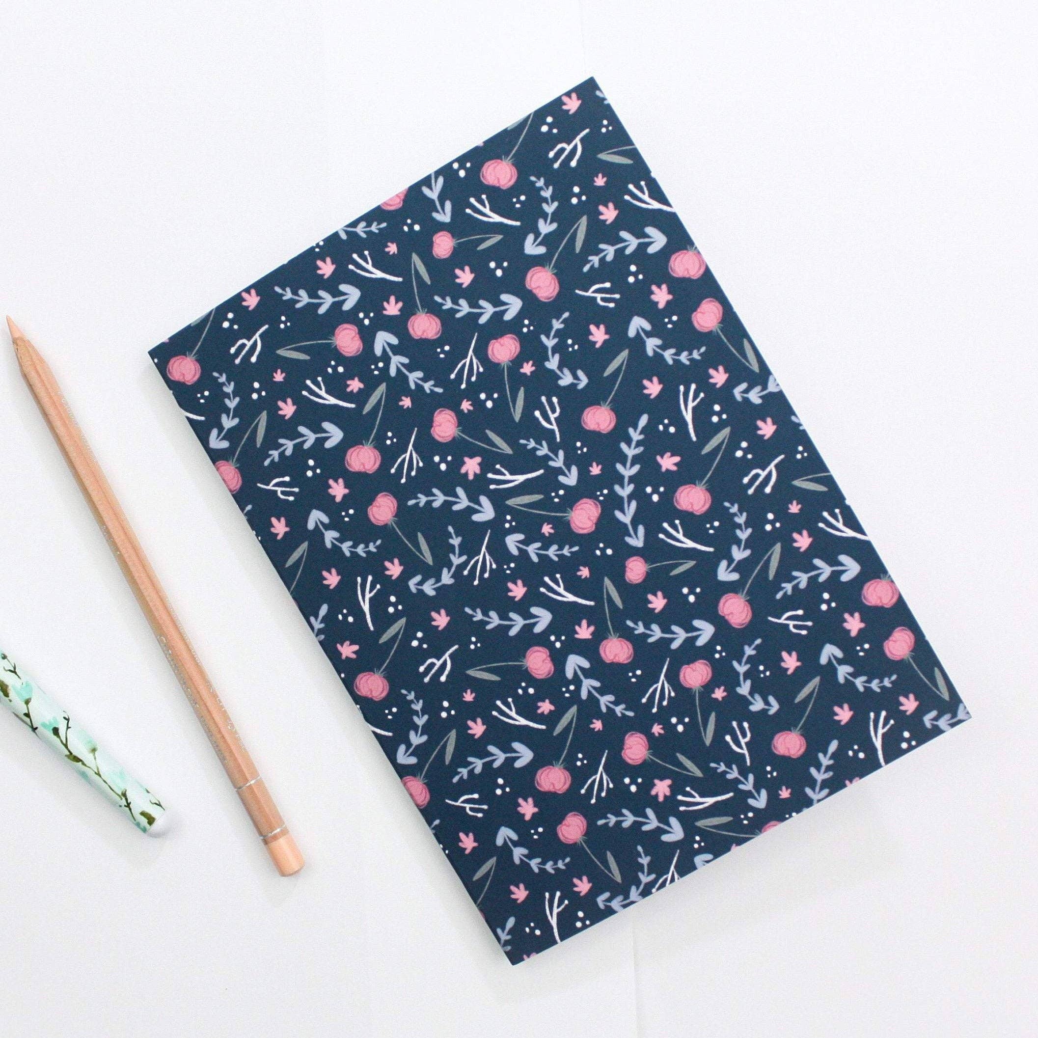 My Sweet Paper Card - Wholesale Notebook - Blue Flower Notebook - Cute notebooks1