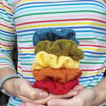 Smitten Kitten Knits - Wholesale Hair Tie - Knitted Scrunchies10