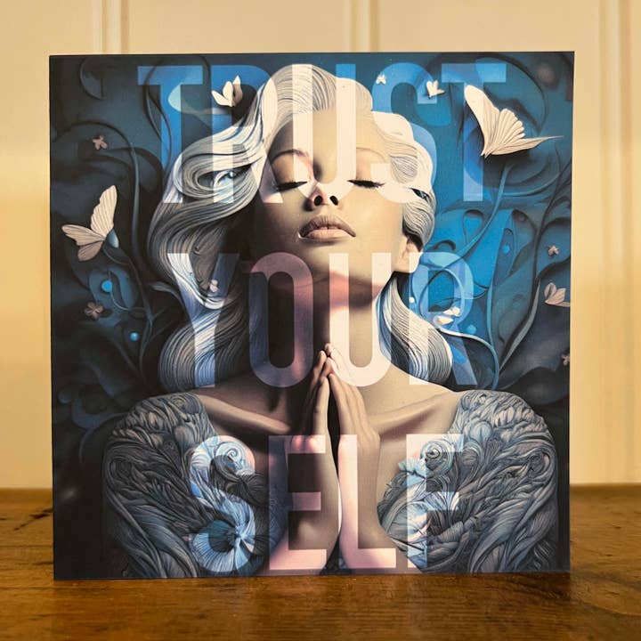 Notes to Self Greeting Card – Trust Yourself (Pack of 5) for wholesale by delaVision