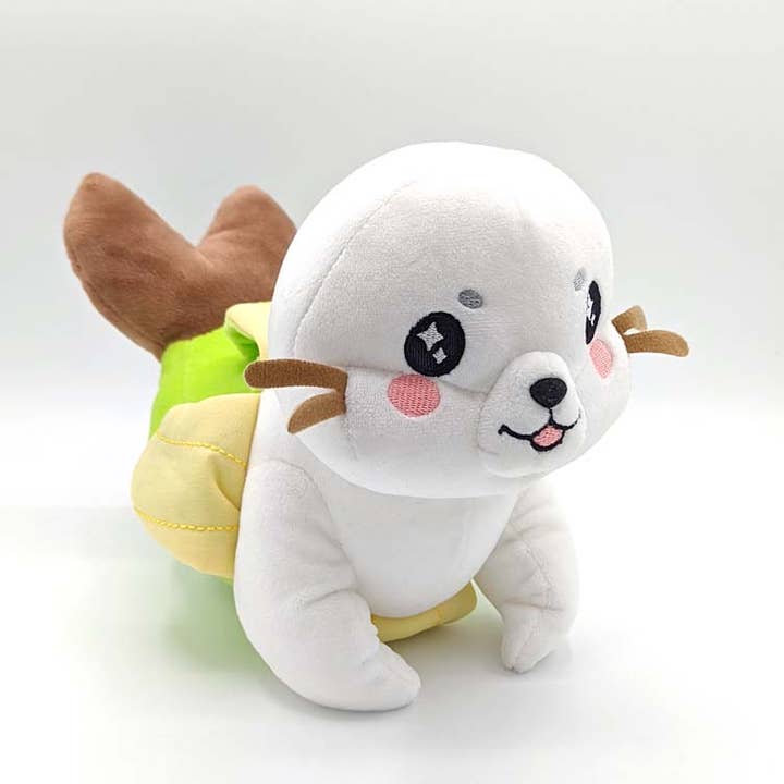 Peluche de phoque en forme de banane verte fraîche pour la vente par Disburst