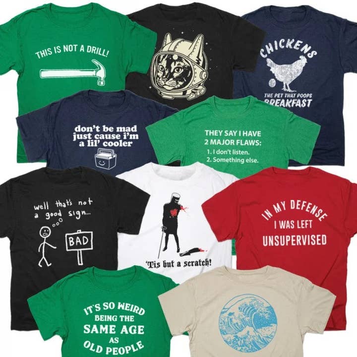 6DS - Wholesale Screen Printed T-Shirt - Unisex - Best Selling Bundle