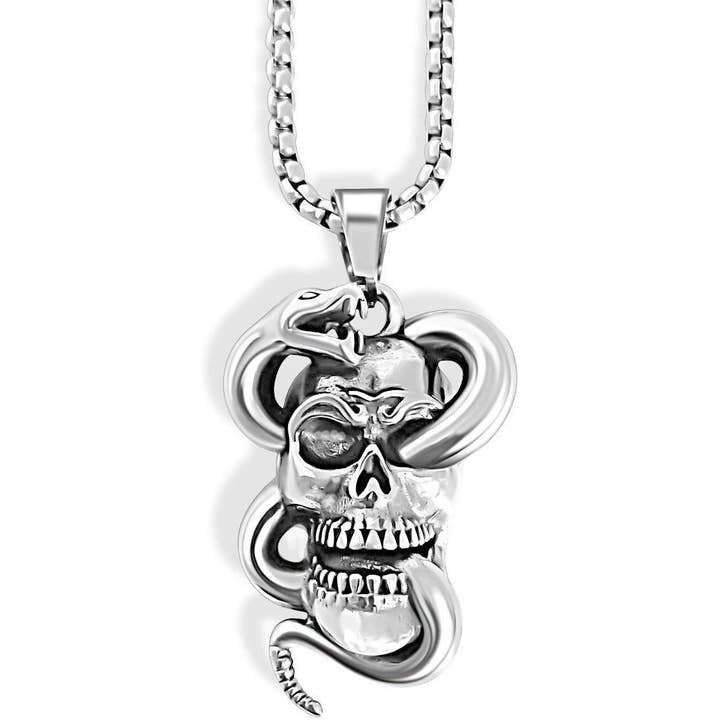 Snaked Skully for wholesale by L A B A Y