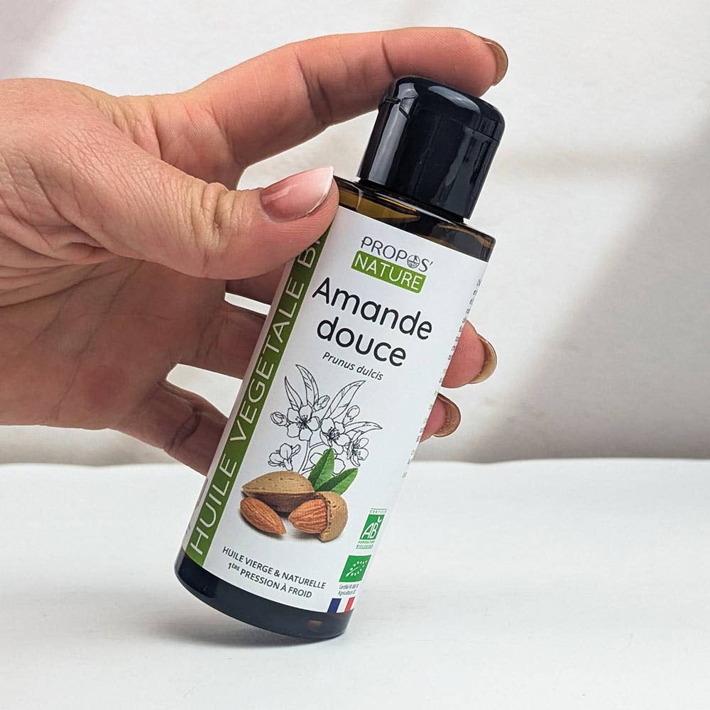 Propos'Nature - Wholesale Bath/Body Oil - Organic Sweet Almond Oil 50ml, 100ml, 500ml2