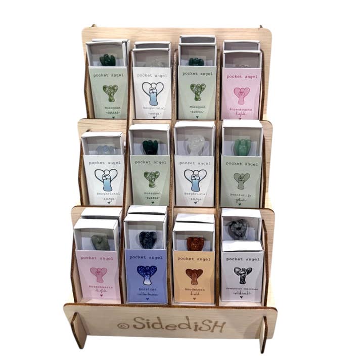 Pocket angel display voor wholesale door Sidedish Cards