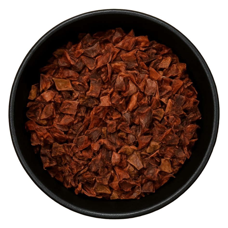 LA Herb - Wholesale Dried spice - Red Bell Peppers Cut (Capsicum Annuum)1