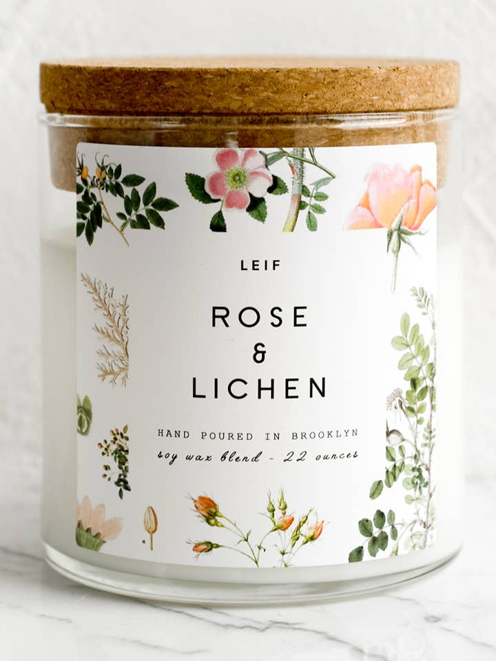 CANDELA BOTANICA | rosa & lichene per la vendita all'ingrosso da parte di LEIF