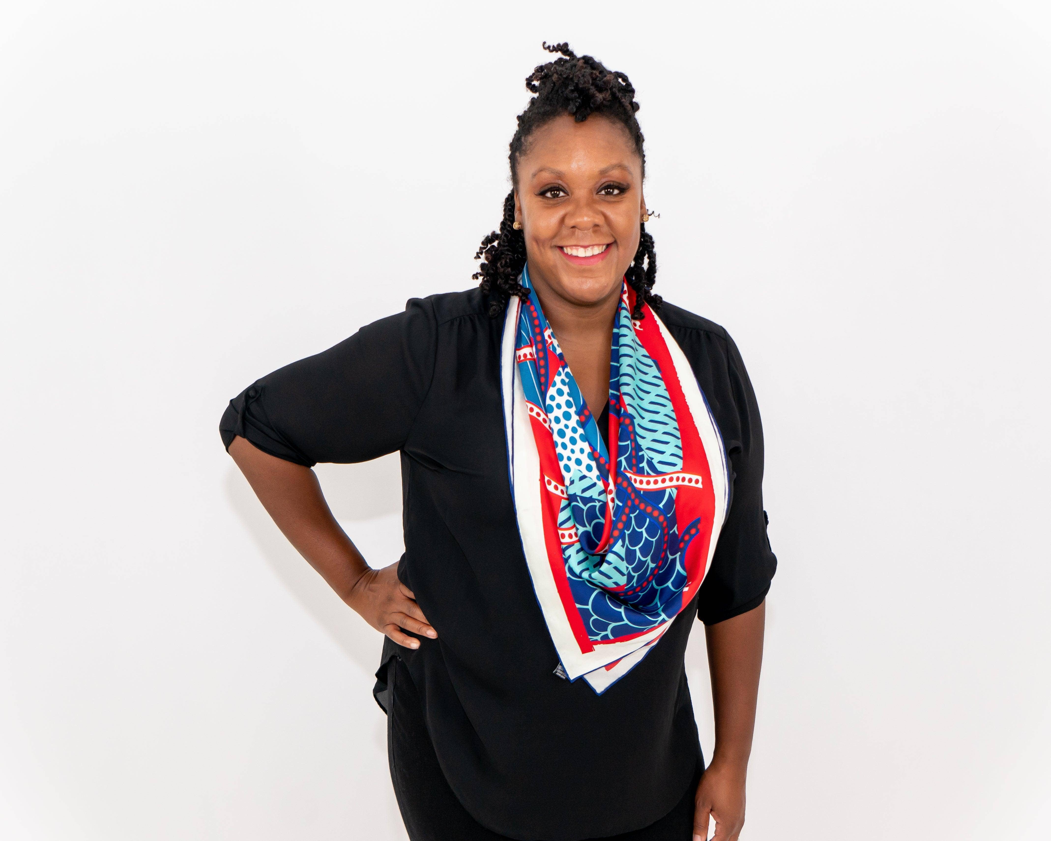 CB Grey - Wholesale Scarf - Women's - The Ellis Silk Scarf5